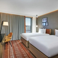 Отель Hilton London Tower Bridge 4* Представительский номер с 2 отдельными кроватями фото 5