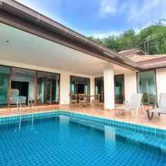 Отель Luxury Seaview Pool Villa at Chalong 3* Вилла с различными типами кроватей фото 19