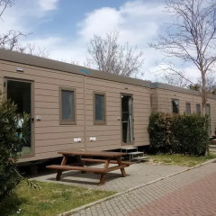 Отель Camping Village Roma Бунгало Делюкс с различными типами кроватей фото 5