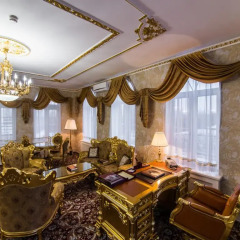 Hotel Petrovsky Prichal Luxury Hotel&SPA 5* Люкс разные типы кроватей фото 12