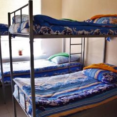 Hostel Avrora Кровать в общем номере с двухъярусной кроватью фото 21