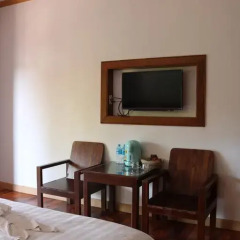 Отель Villa Oasis Luang Prabang 3* Номер Делюкс с двуспальной кроватью фото 13