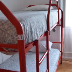 Terrace Lisbon Hostel Кровать в общем номере с двухъярусной кроватью фото 7