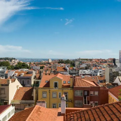 Отель Great view in central Lisbon балкон