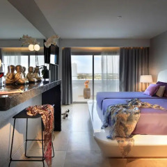 Ushuaia Ibiza Beach Hotel - Adults Only 5* Улучшенный номер с различными типами кроватей фото 3