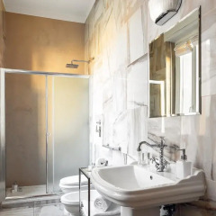 Отель Glamour Apartments Италия, Милан - 1 отзыв об отеле, цены и фото номеров - забронировать отель Glamour Apartments онлайн ванная фото 2