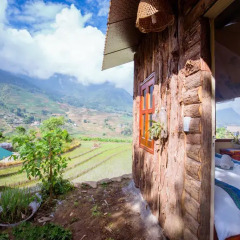 Отель Hoang Kim Homestay Шапа балкон