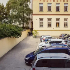 Отель Pension Pharmador Вена парковка