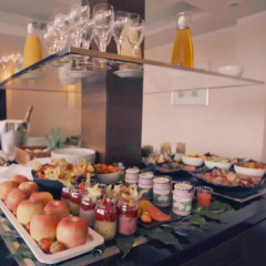 Отель Sheraton München Westpark Hotel Германия, Мюнхен - 1 отзыв об отеле, цены и фото номеров - забронировать отель Sheraton München Westpark Hotel онлайн питание фото 2
