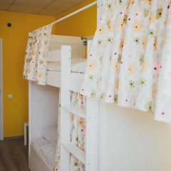 Хостел For you Кровать в общем номере с двухъярусными кроватями фото 35