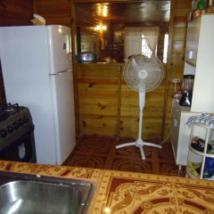 Отель Ocean View Chalet в номере