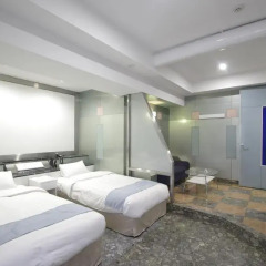 Hotel Imalle Yokohama Isezakicho - Hostel Номер Делюкс с 2 отдельными кроватями фото 19