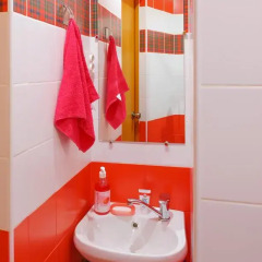 Апартаменты Red Bus Apartment na Mira ванная фото 2