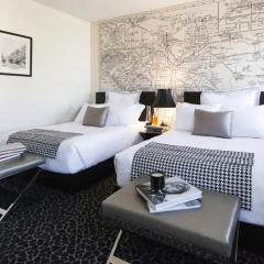The Mayfair Hotel Los Angeles 3* Номер Делюкс с 2 отдельными кроватями