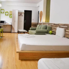 Art Hotel Simona 3* Студия с разными типами кроватей фото 3