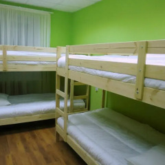 Хостел Африка Кровать в мужском общем номере