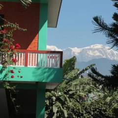 Отель New Pokhara Lodge Непал, Покхара - отзывы, цены и фото номеров - забронировать отель New Pokhara Lodge онлайн балкон