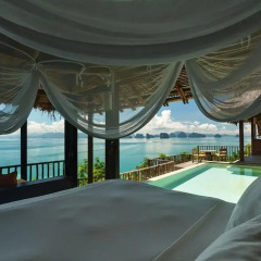 Отель Six Senses Yao Noi Вилла с различными типами кроватей фото 10