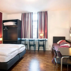 Hotel Hottingen 2* Стандартный номер с различными типами кроватей фото 2