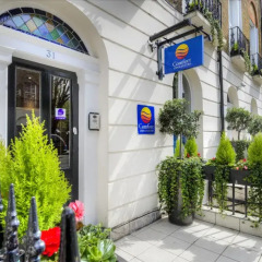 Отель Comfort Inn & Suites Kings Cross Лондон вид на фасад