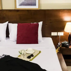 Green Leaf Hostel Номер Делюкс с двуспальной кроватью фото 4
