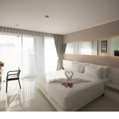 Отель Serenotel Pattaya Beach Front Стандартный номер с различными типами кроватей фото 3