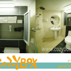 Отель Cozybox ванная фото 2