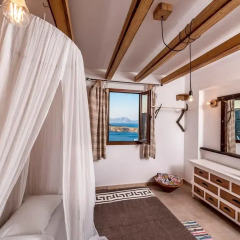 Отель Villa Lindos Muse ванная