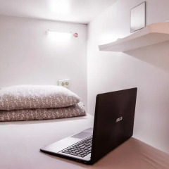 Capsule hostel in Moscow удобства в номере