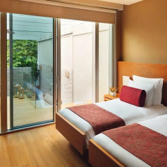 Отель Le Méridien Singapore, Sentosa 5* Стандартный номер с 2 отдельными кроватями фото 3