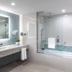 Отель Swissotel Living Al Ghurair Dubai Апартаменты с различными типами кроватей фото 8