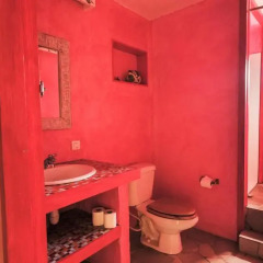Отель Sunset Hill Lodge ванная