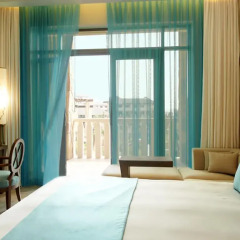 Апартаменты Sofitel The Palm, Дубай, Апартаменты комната для гостей фото 4