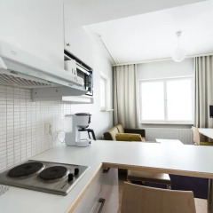 Отель Töölö Towers 3* Студия с различными типами кроватей фото 10