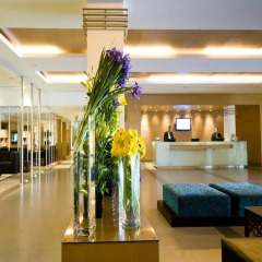Отель Amman Airport Hotel Иордания, Аль-Джиза - отзывы, цены и фото номеров - забронировать отель Amman Airport Hotel онлайн интерьер отеля фото 3