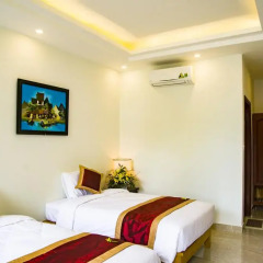 Отель Mi Kha Homestay 3* Улучшенный номер с различными типами кроватей фото 8