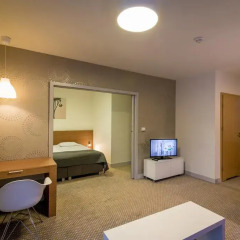 Отель Invite Wroclaw 4* Люкс с различными типами кроватей фото 7