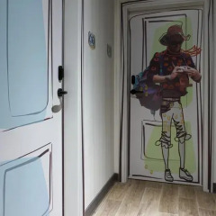 Room007 Ventura Hostel Кровать в общем номере с двухъярусной кроватью фото 9