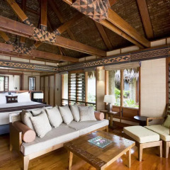 Отель Likuliku Lagoon Resort - Adults Only 5* Бунгало с различными типами кроватей фото 4