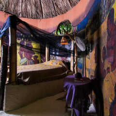 Отель Great Huts 3* Бунгало с различными типами кроватей фото 20