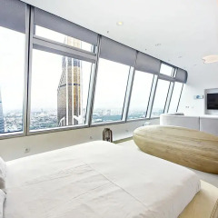 Апартаменты Sky Apartments Rentals Service Студия Делюкс с разными типами кроватей фото 21