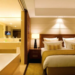 Отель Jumeirah Frankfurt 5* Студия с различными типами кроватей фото 2