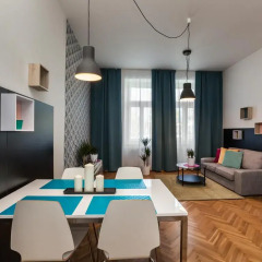 Апартаменты Comfortable Prague Apartments Апартаменты Премиум с различными типами кроватей фото 2