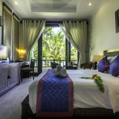 Отель Lotus Muine Resort & Spa 4* Бунгало с различными типами кроватей фото 11