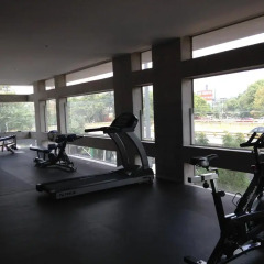 Отель Gym & Pool. Loft Condesa Neighborhood Мехико фитнесс-зал