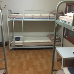 Отель Bong House Стандартный семейный номер с двуспальной кроватью (общая ванная комната) фото 2