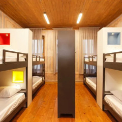 Downtown Istanbul Hostel Кровать в общем номере с двухъярусной кроватью фото 6