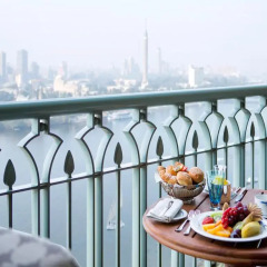Four Seasons Hotel Cairo at Nile Plaza 5* Стандартный номер с различными типами кроватей фото 2