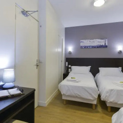 Отель Hôtel du Quai de Seine 2* Стандартный номер с различными типами кроватей фото 18