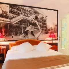 Отель Hôtel Atelier Vavin 3* Стандартный номер с различными типами кроватей фото 13